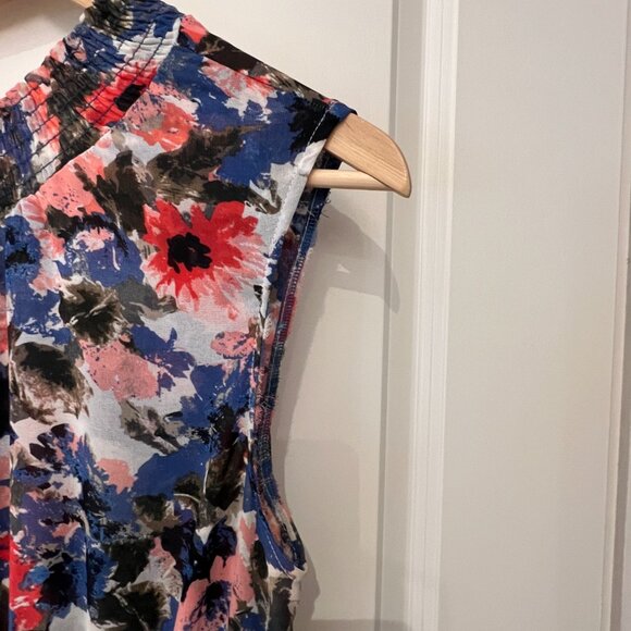 MISA Asymmetrical Flower dress - S - Picture 2 of 4